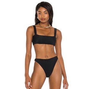 Lovers and Friends Ribbed High Waist Bikini Bottom